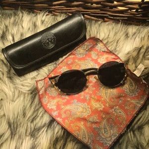 Versace sunglasses with soft case